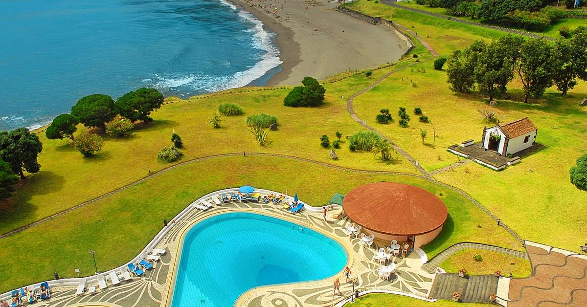 Een foto van het zwembad bij Pestana Bahia Praia