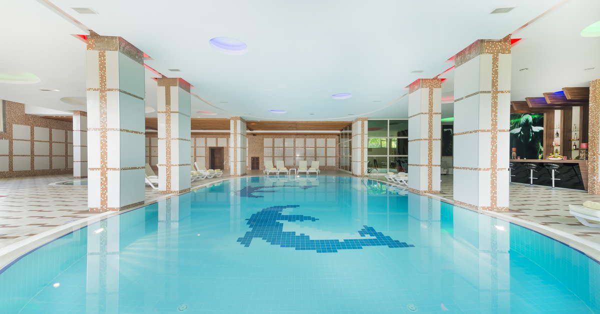 Een foto van het zwembad bij Hotel Grand Ring