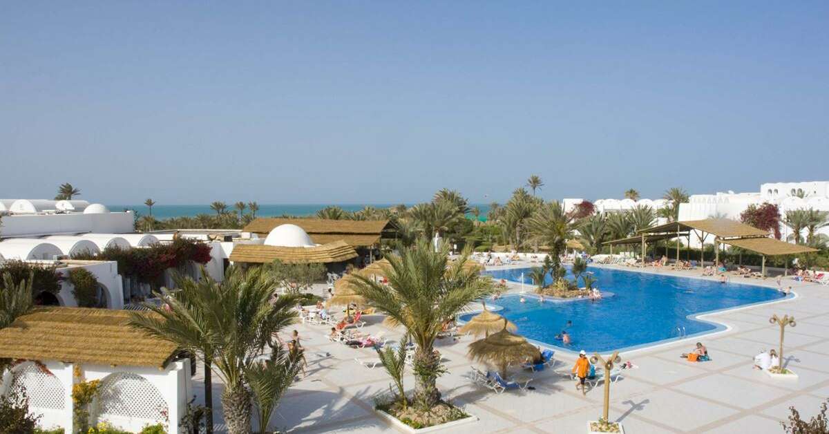 Een foto van het zwembad bij Seabel Rym Beach Club