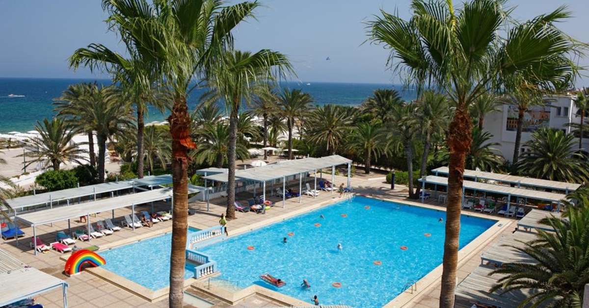 Een foto van het zwembad bij El Mouradi Port El Kantaoui