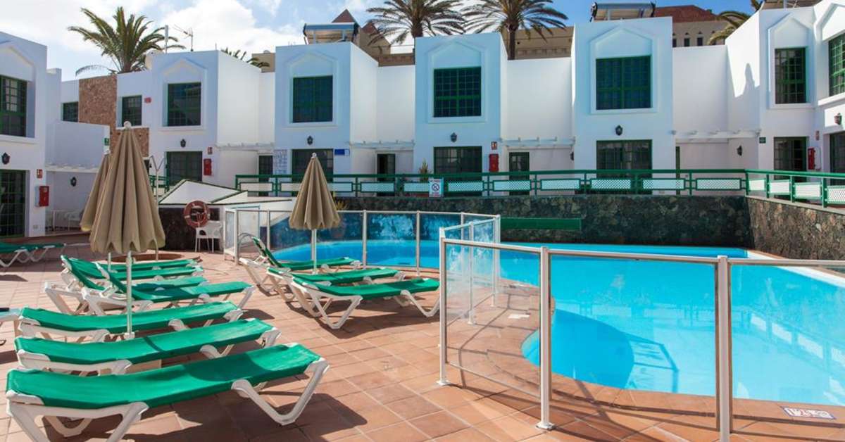Een foto van het zwembad bij Appartementen Tao Caleta Playa