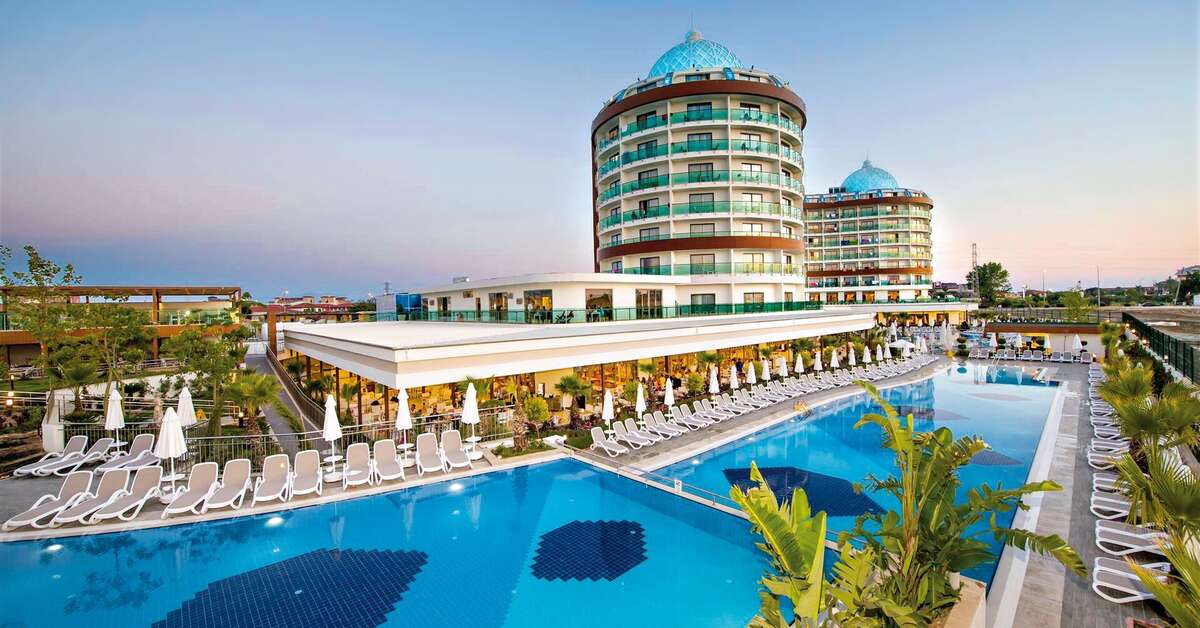 Een foto van het zwembad bij Dream World Aqua