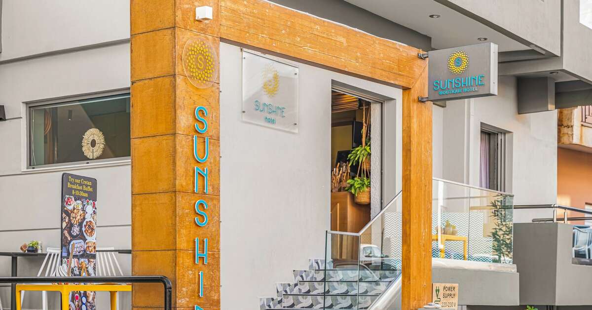 Een foto van Sunshine Hotel Malia