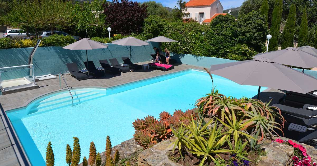 Een foto van het zwembad bij Hotel U Ricordu