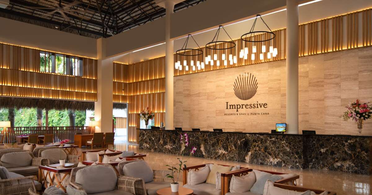 Een foto van het interieur van Impressive Resort & Spa