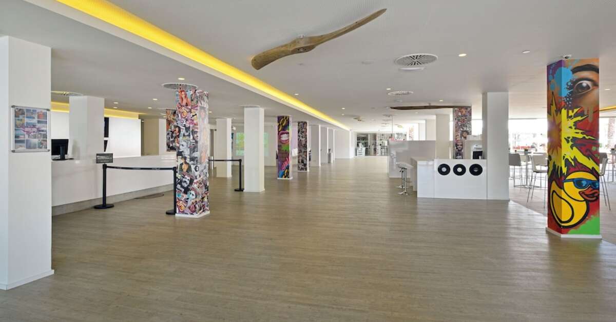 Een foto van het interieur van Sol House Mallorca
