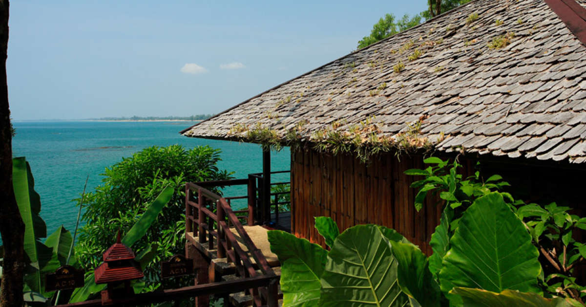 Een foto van de buitenkant van Baan Krating Khao Lak Resort