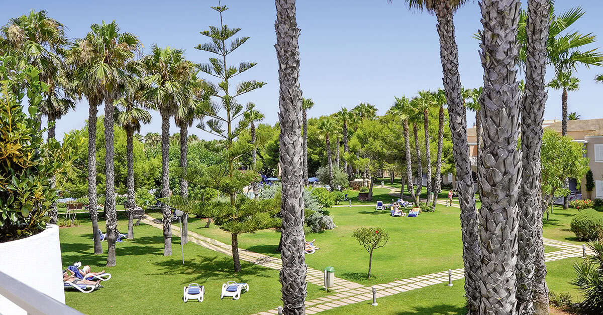 Een foto van de buitenkant van Hotel Princesa Playa