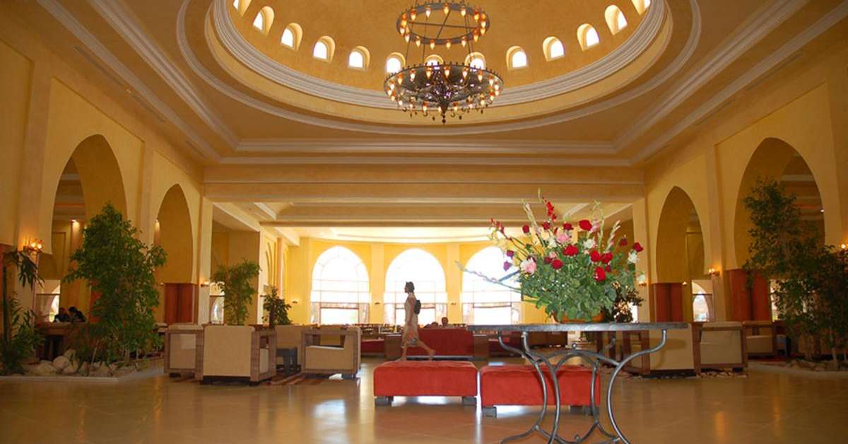 Een foto van het interieur van Zita Beach Resort