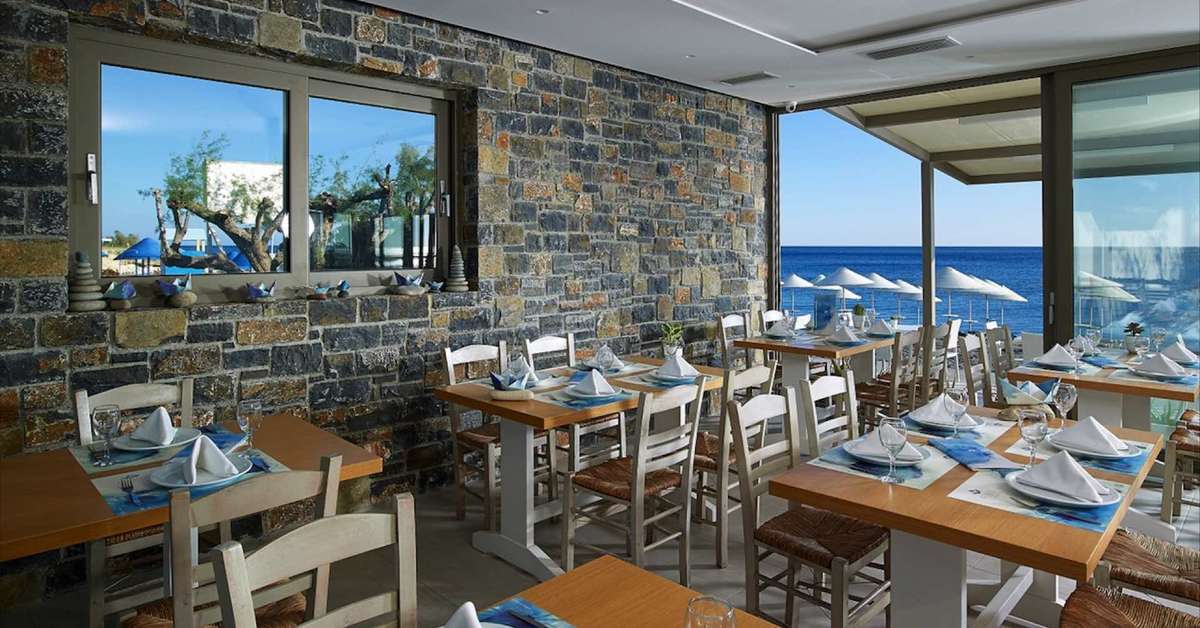 Een foto van de faciliteiten bij Coriva Beach Hotel & Bungalows