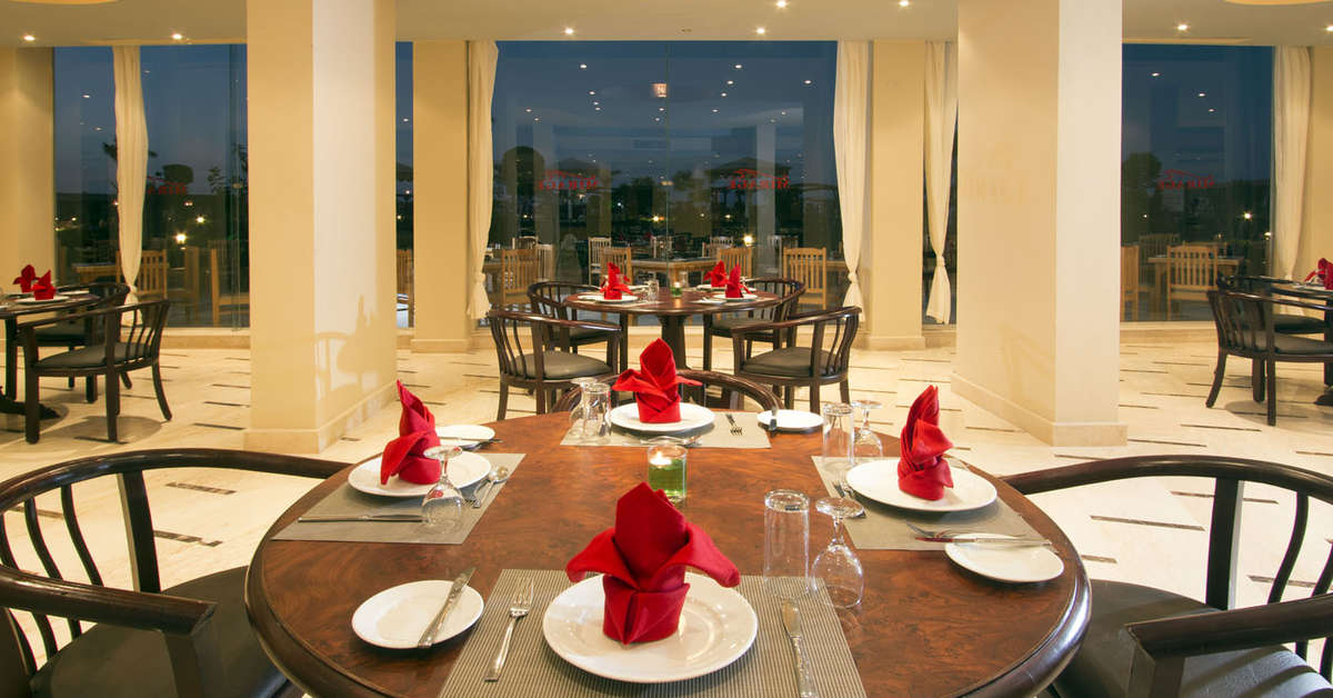 Ein Foto von den Einrichtungen im Sunrise Alora Aqua Park Resort