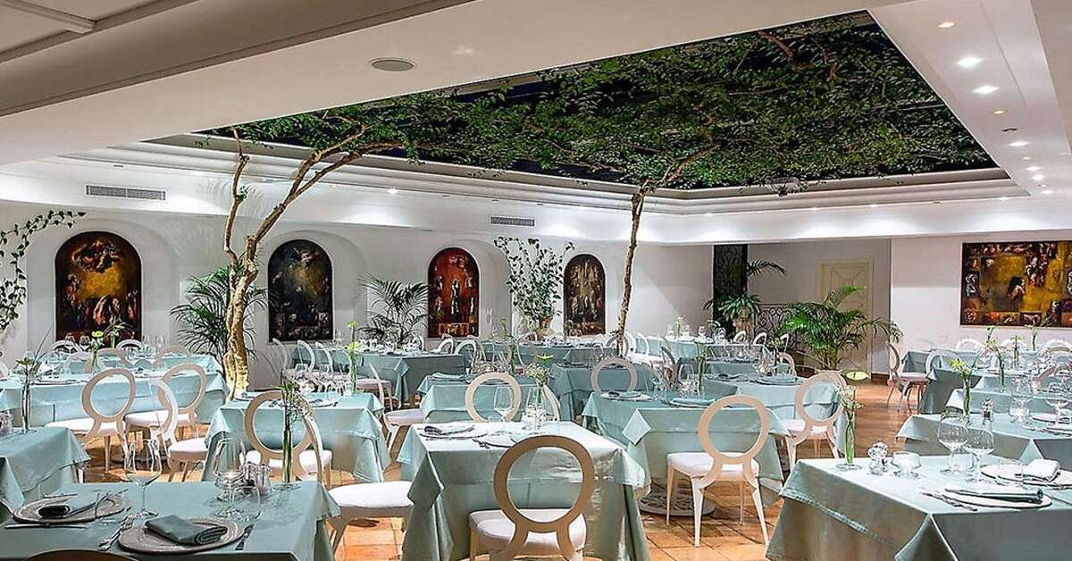 Een foto van het terras bij Hotel Villa Romana
