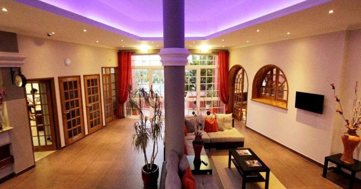 Een foto van het interieur van Hotel Belavista Da Luz