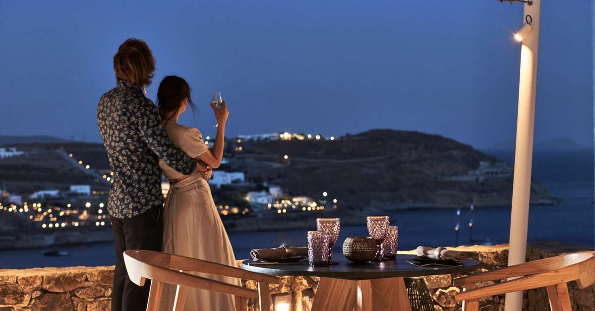 Een foto van de faciliteiten bij Mykonos Bliss Cozy Suites