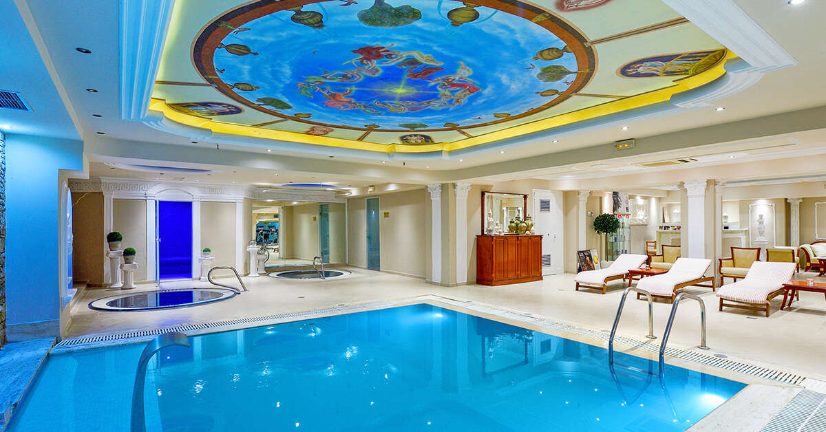 Een foto van het zwembad bij Secret Paradise Hotel & Spa