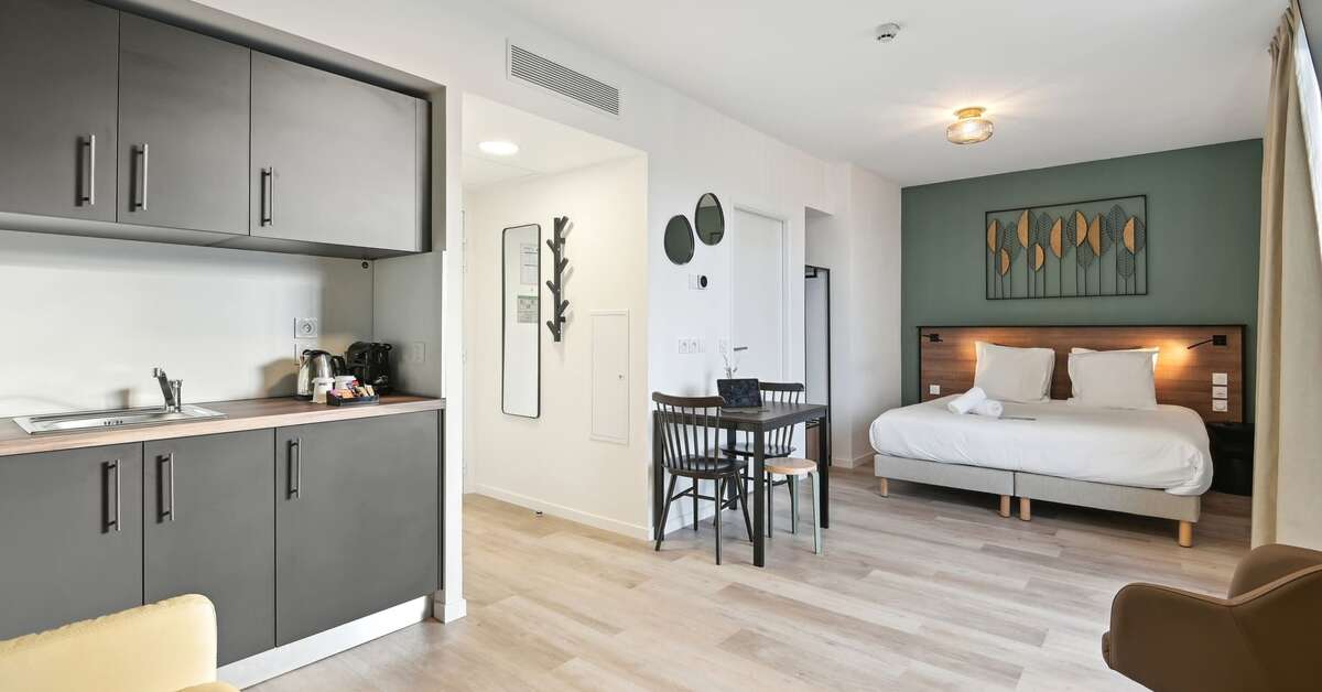 Een foto van All Suites Appart Hotel Paris 13 Porte d'Italie