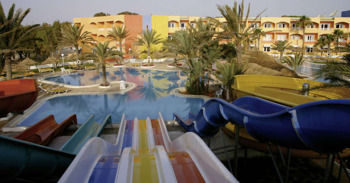 Ein Foto vom Pool im Caribbean World Djerba