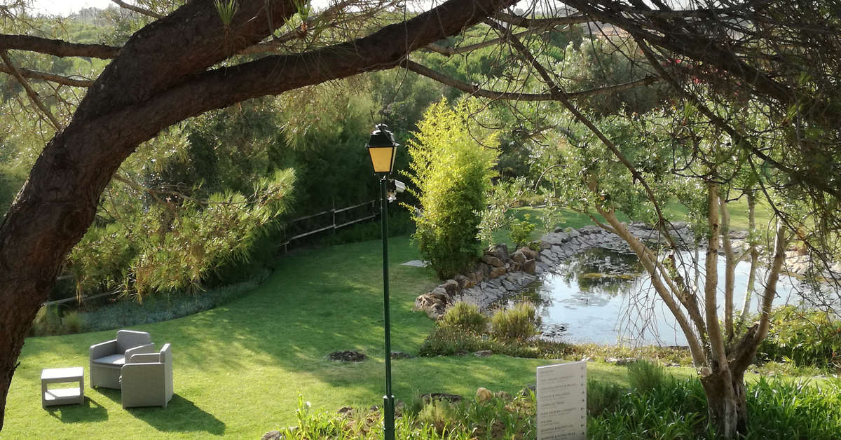 Een foto van het terras bij Longevity Cegonha Country Club