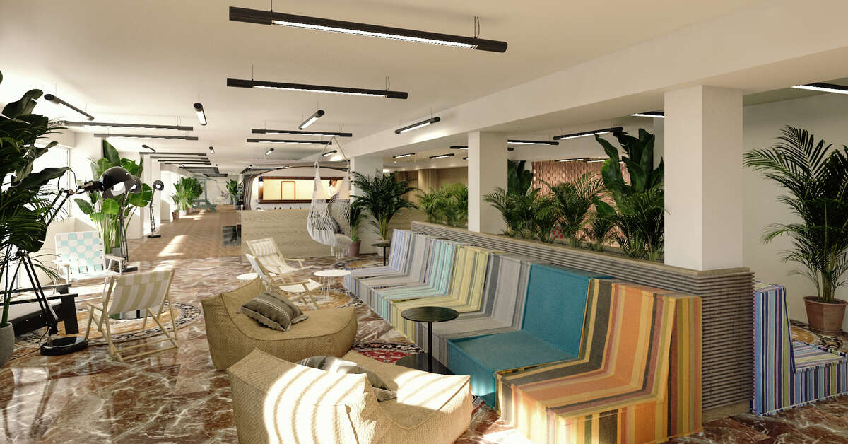 Een foto van het interieur van Tent Playa de Palma