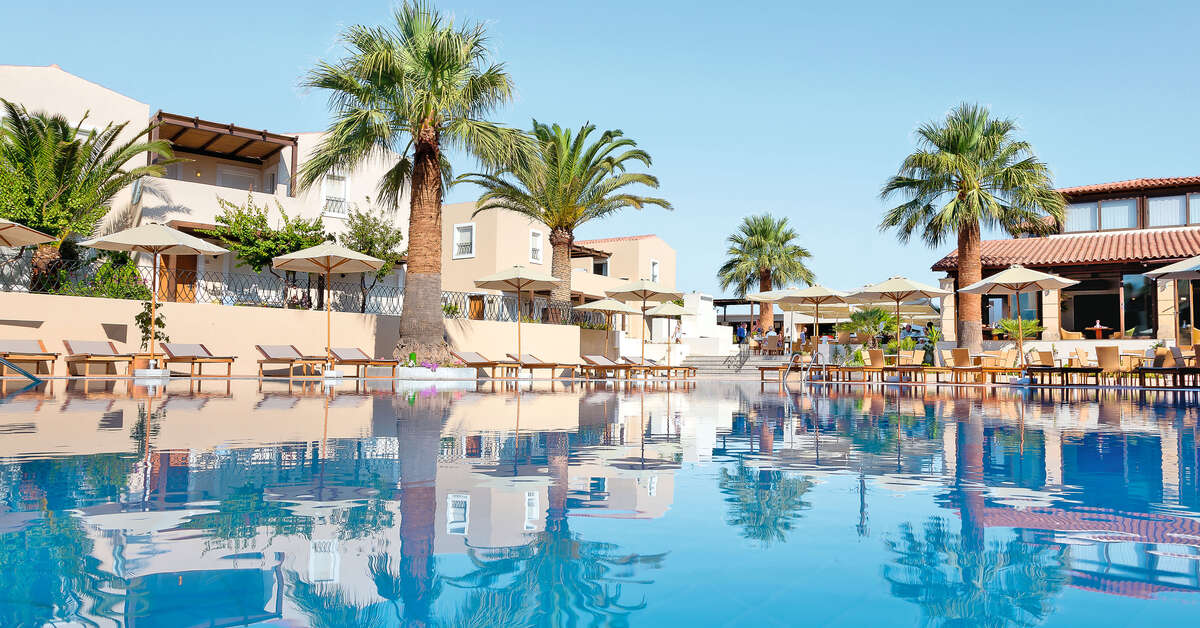 Een foto van het zwembad bij Grecotel Casa Adele
