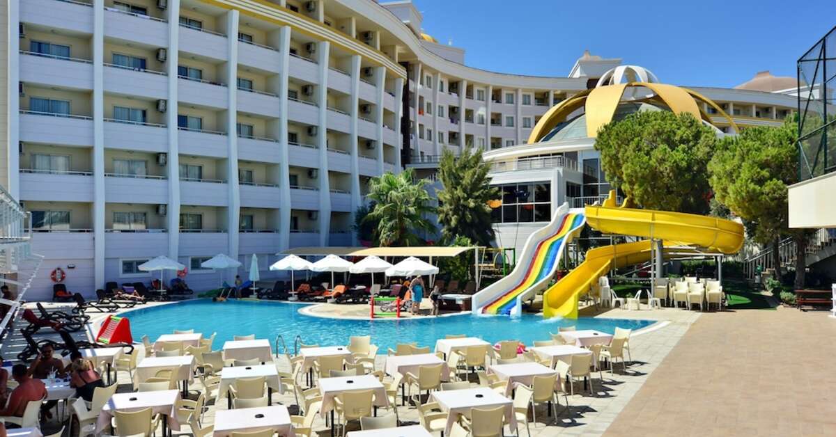 Een foto van het zwembad bij Side Alegria Hotel & Spa
