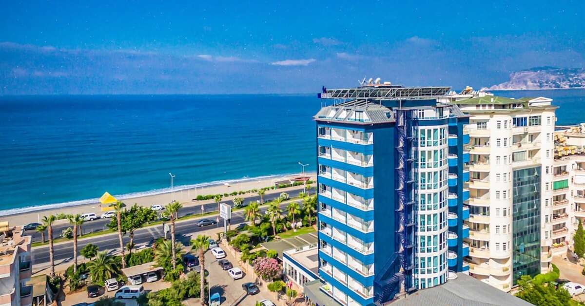 Een foto van de buitenkant van Arsi Blue Beach Hotel