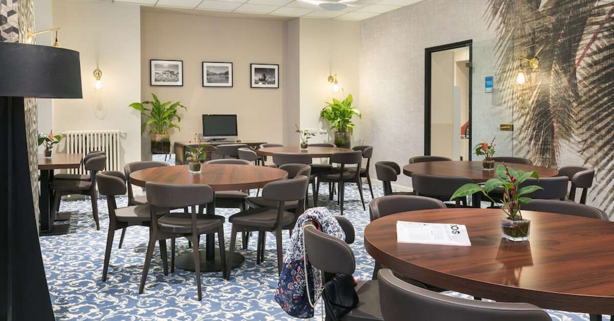 Ein Foto von den Einrichtungen im Hotel Locarno