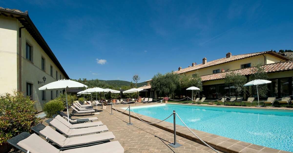 Een foto van het zwembad bij Relais Dell'Olmo