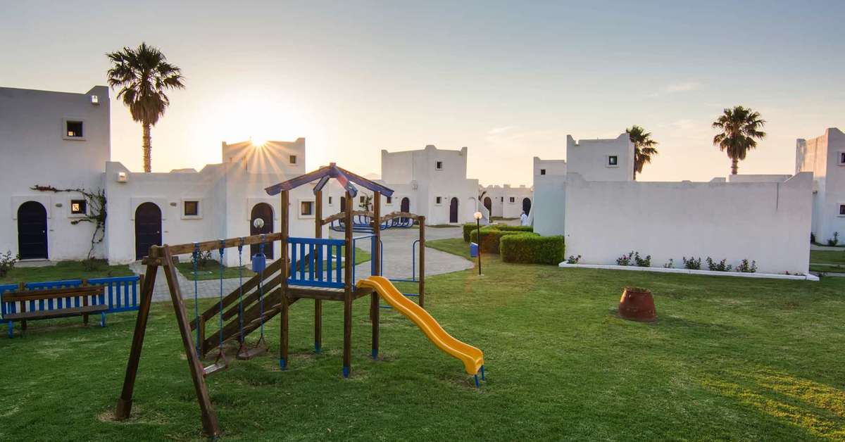Een foto van de faciliteiten bij Aeolos Beach Hotel