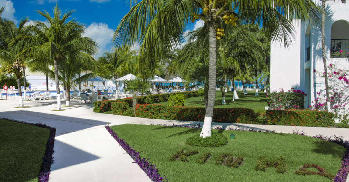 Ein Foto von der Außenansicht des Beachscape Kin Ha Villas & Suites