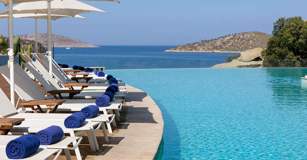 Een foto van het zwembad bij Sirene Luxury Bodrum