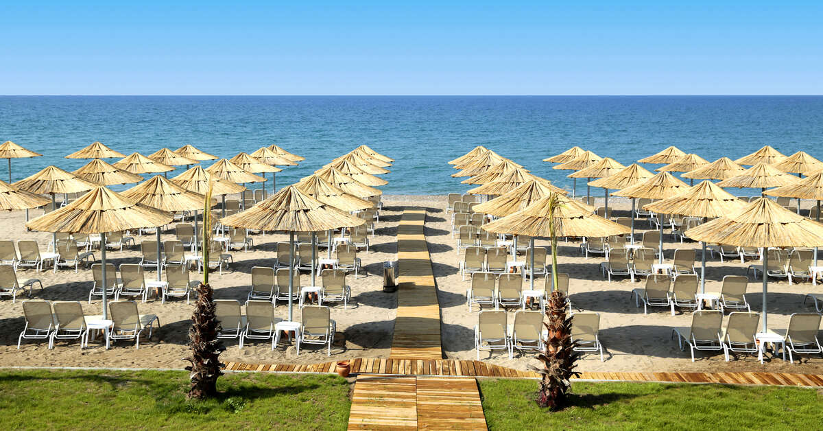 Een foto van het strand bij Asteria Bloom Side