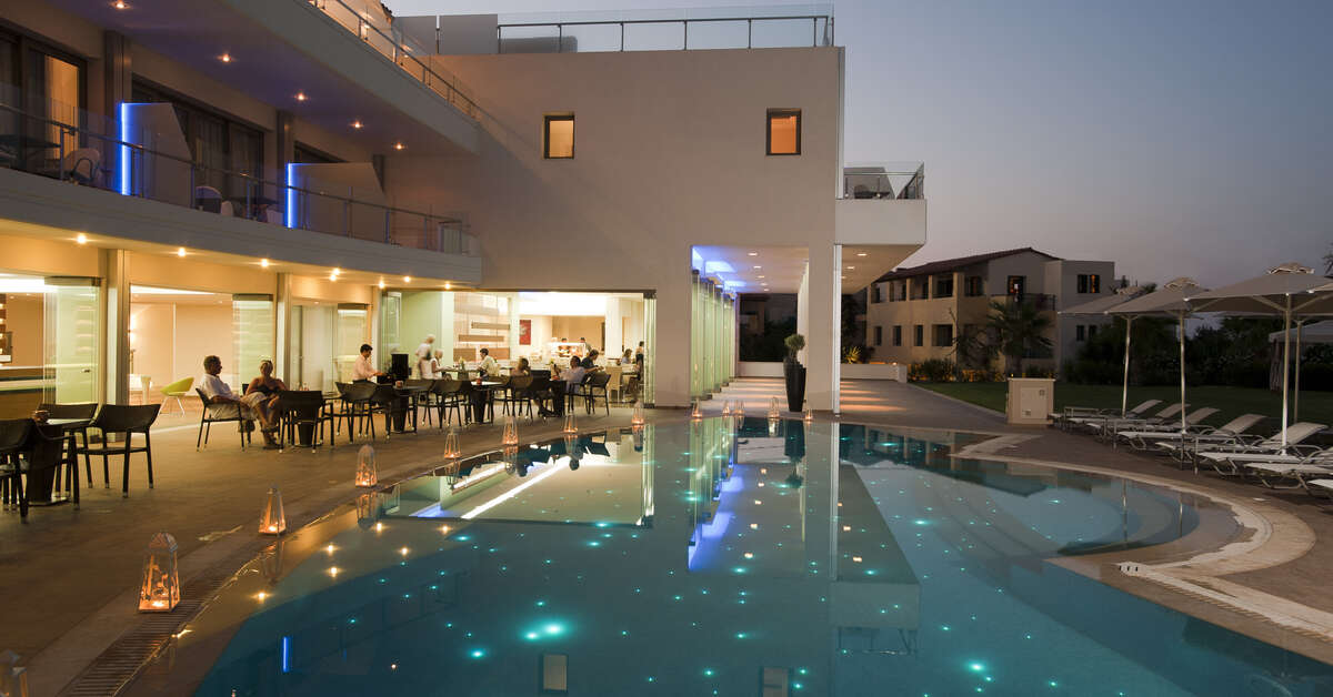 Een foto van het zwembad bij Castello Boutique Resort & Spa