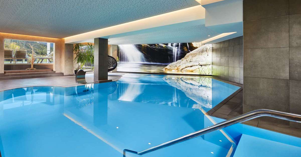Een foto van het zwembad bij Hotel Post am See