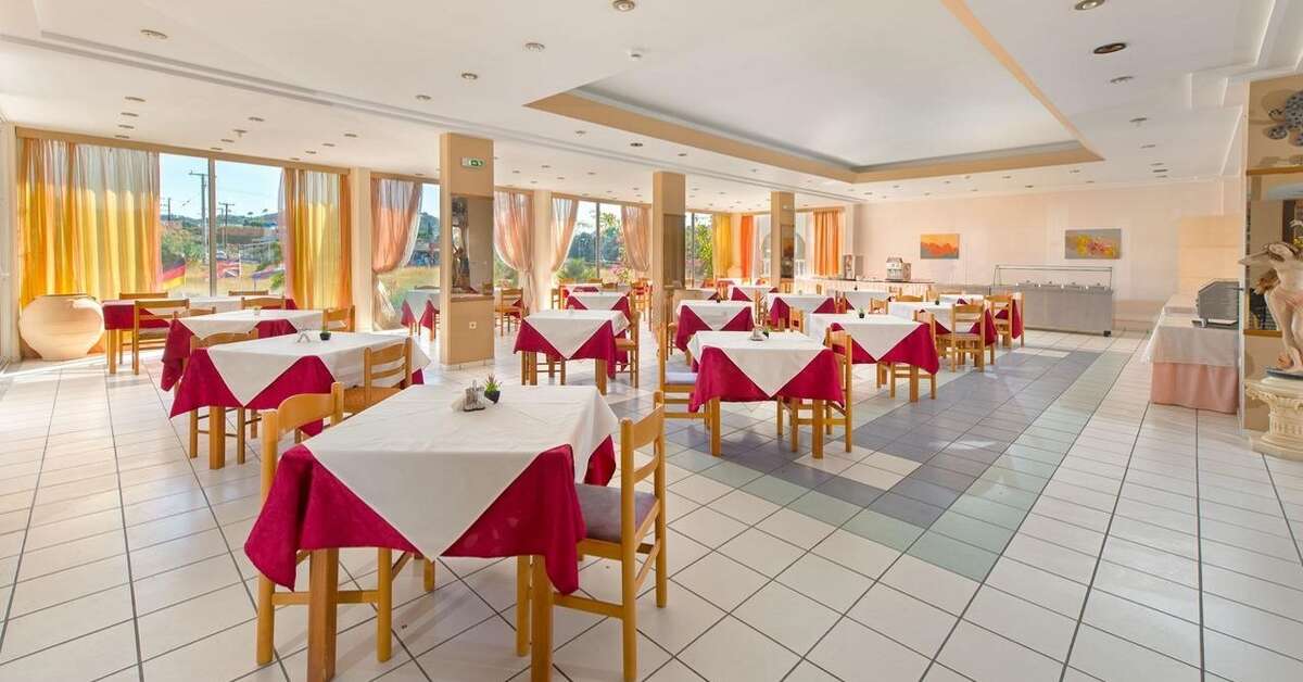 Een foto van de faciliteiten bij Bayside Hotel Katsaras