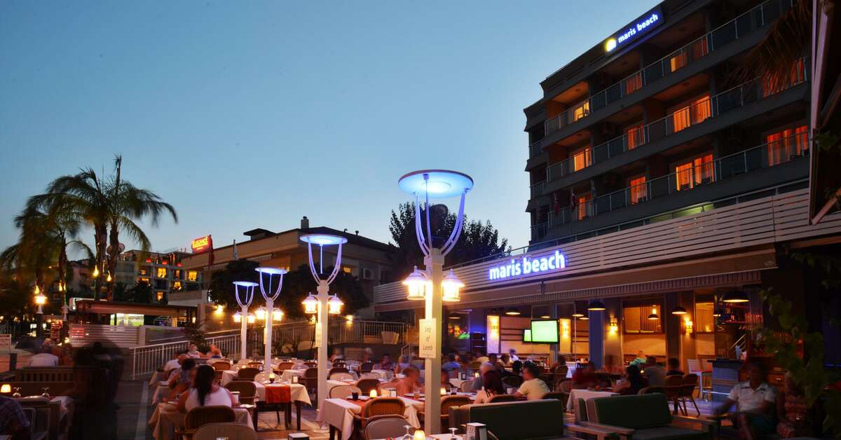Een foto van de faciliteiten bij Maris Beach Hotel