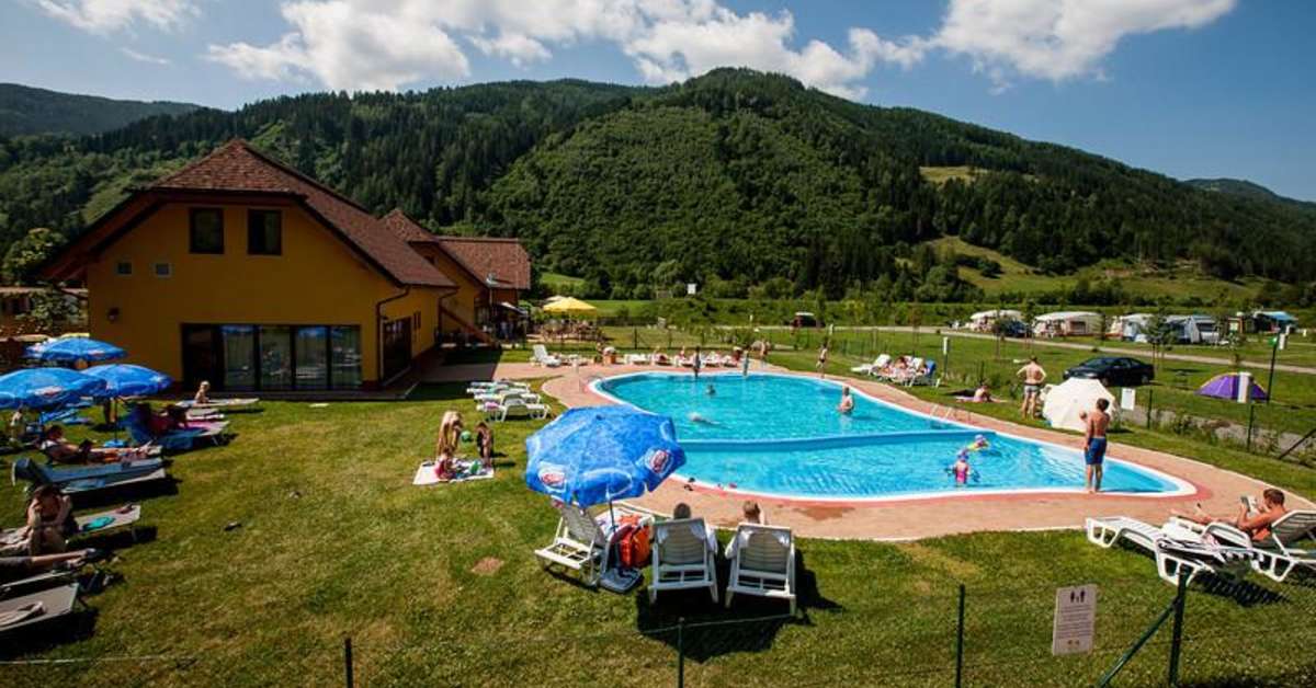Een foto van een overzicht van Camping Bella Austria