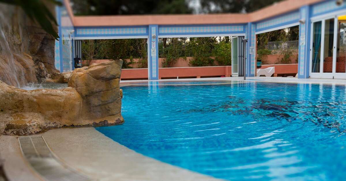 Ein Foto vom Pool im Hotel Tropic Relax