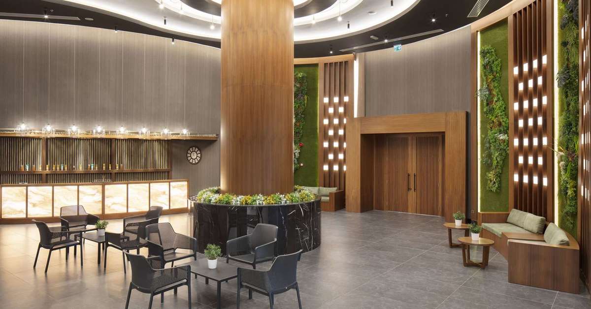 Een foto van het interieur van Mylome Luxury Hotel & Resort
