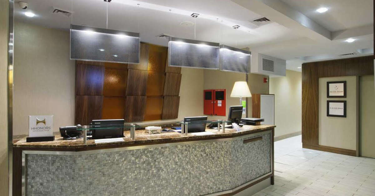 Ein Foto vom Innenbereich im Hampton Inn Madison Square Garden Area