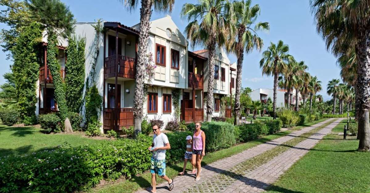 Een foto van de buitenkant van Club Tuana Fethiye