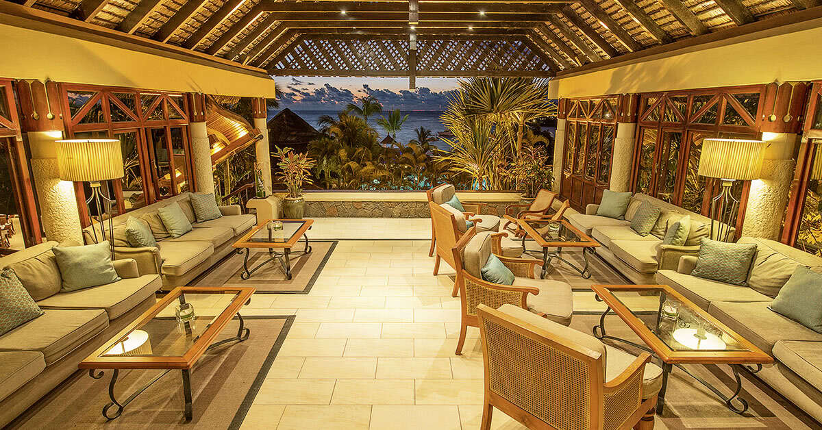 Een foto van het interieur van Maritim Resort & Spa Mauritius