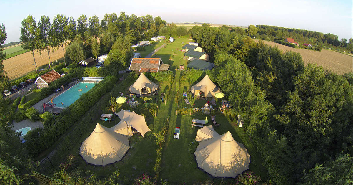 Een foto van een overzicht van Camping Gorishoek
