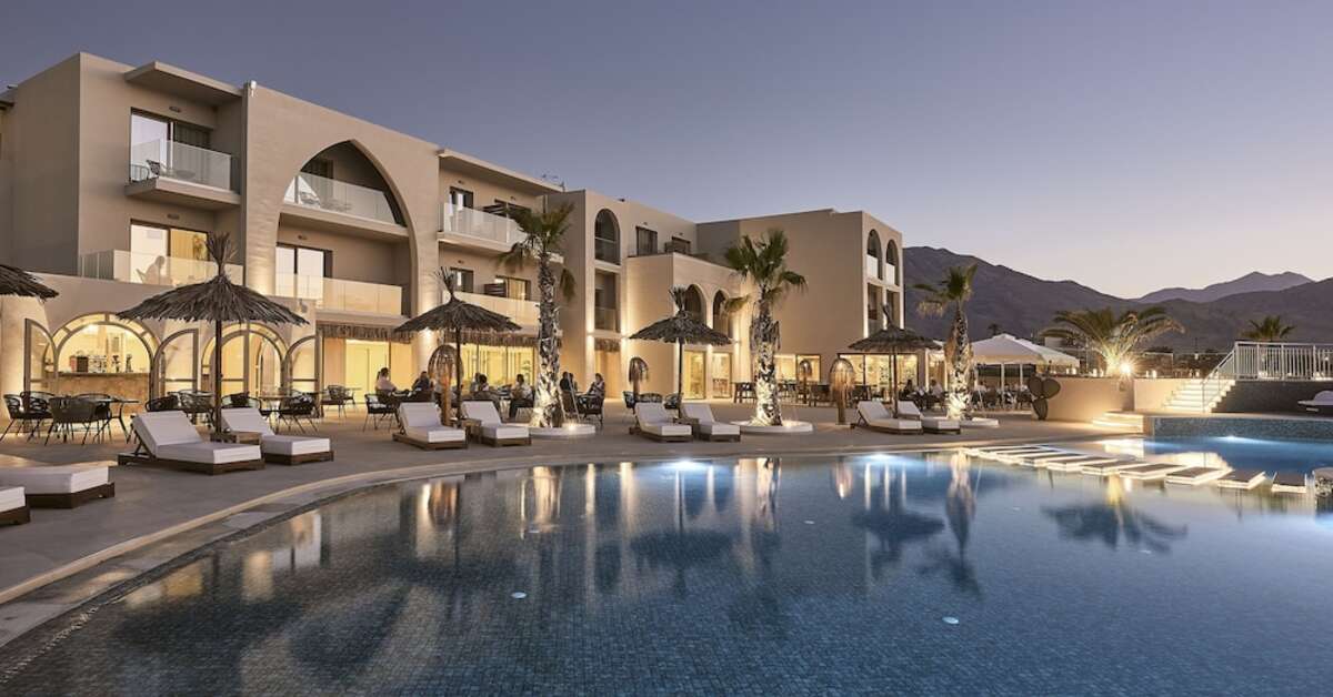 Ein Foto vom Pool im Pepper Sea Club Hotel