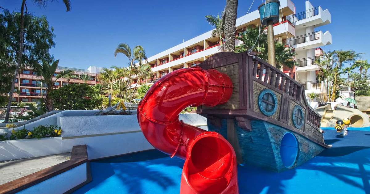 Ein Foto von den Einrichtungen im Alexandre Hotel La Siesta
