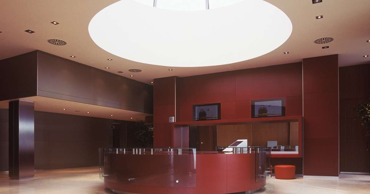 Een foto van het interieur van Unahotels T Hotel Cagliari