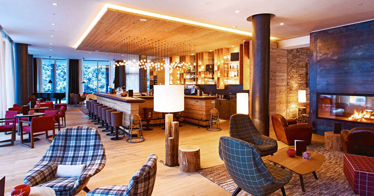 Een foto van het interieur van Falkensteiner Hotel Schladming