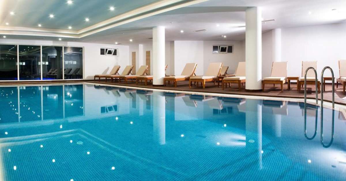 Een foto van het zwembad bij Garcia Resort & Spa