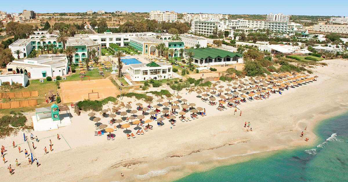 Een foto van het strand bij El Mouradi Cap Mahdia