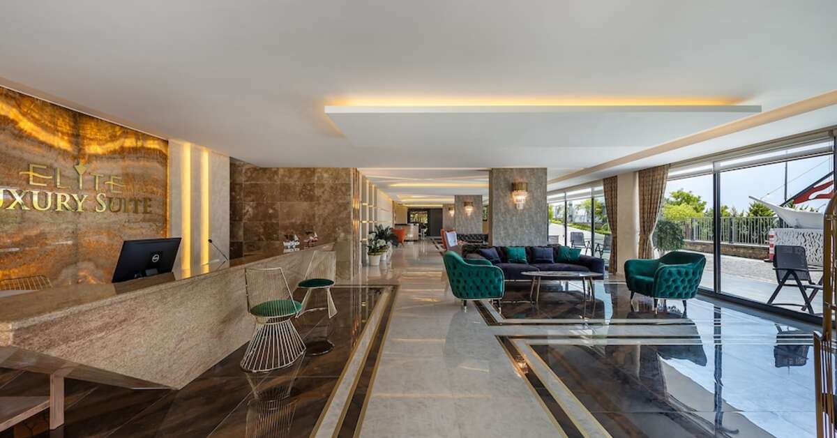 Een foto van het interieur van Elite Luxury Suite & Spa